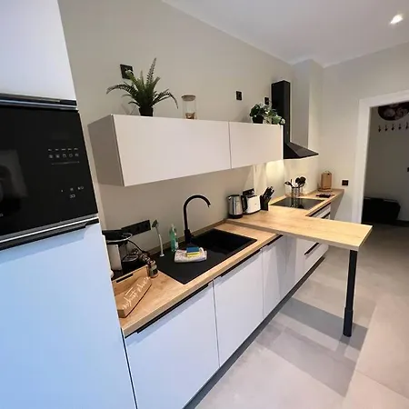 Soul-apartment Terrasse Privat-parkplatz Boxspringbett 55zoll Tv Wlan